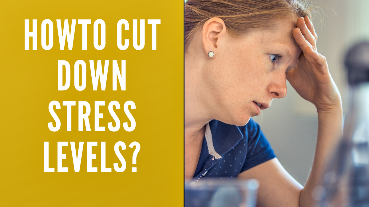 How to cut down stress levels?