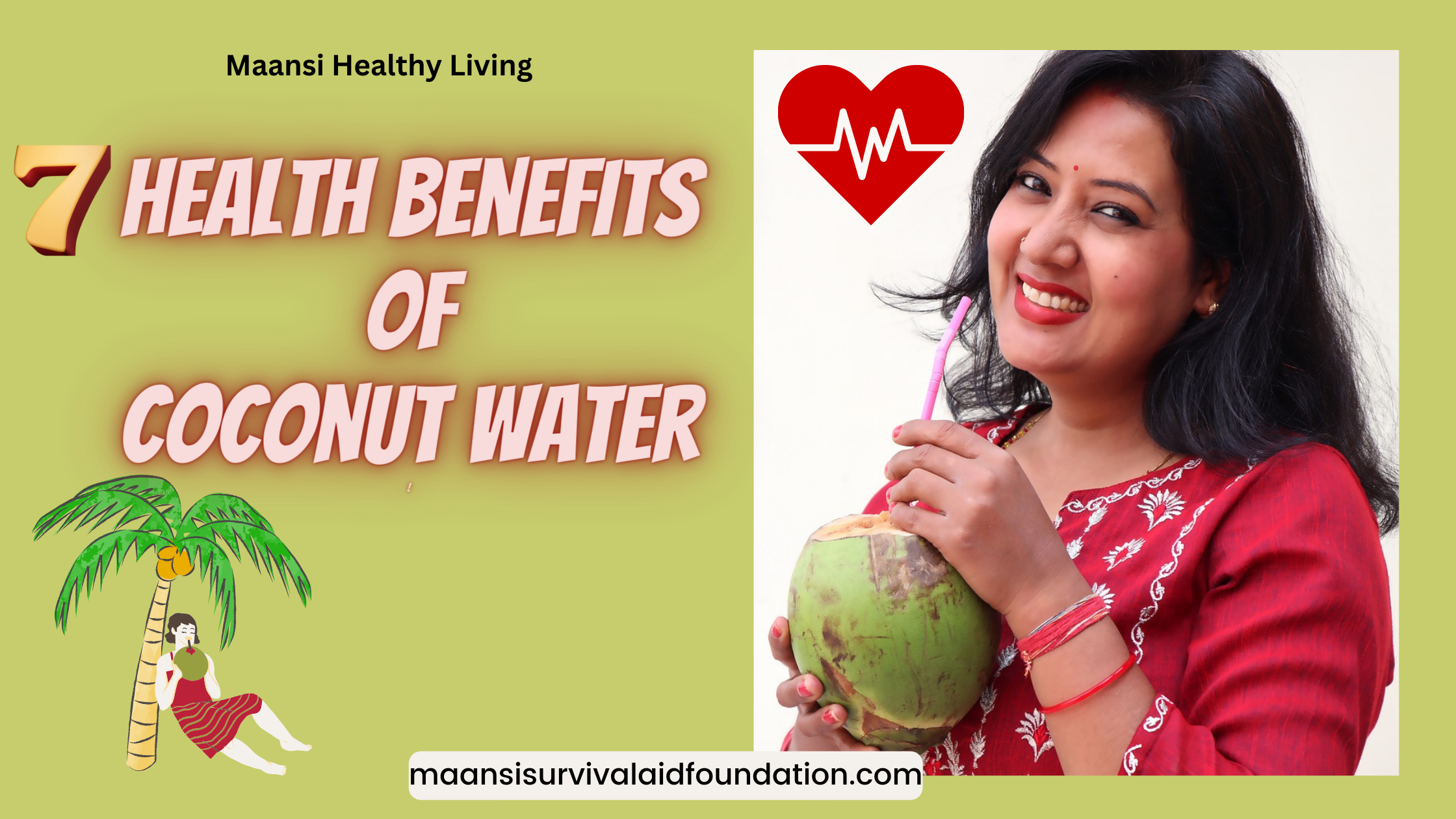 7 Health benefits of coconut water